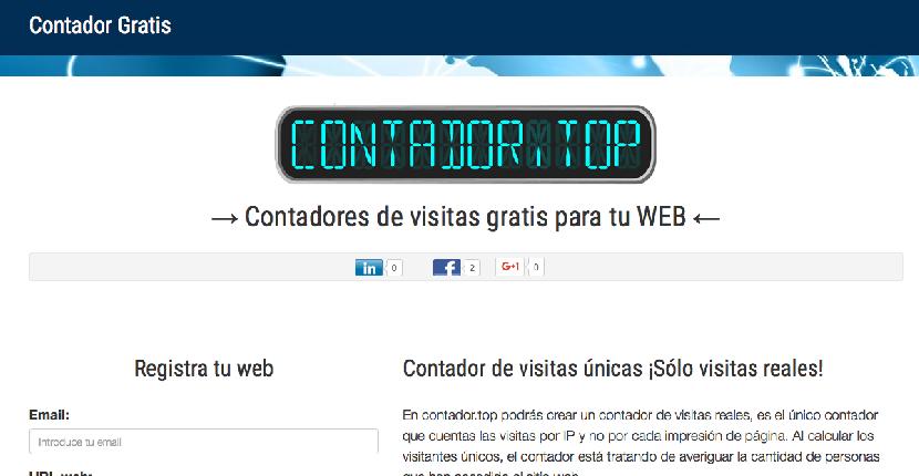 Contador de visitas por IP, cuenta las visitas reales de tu web