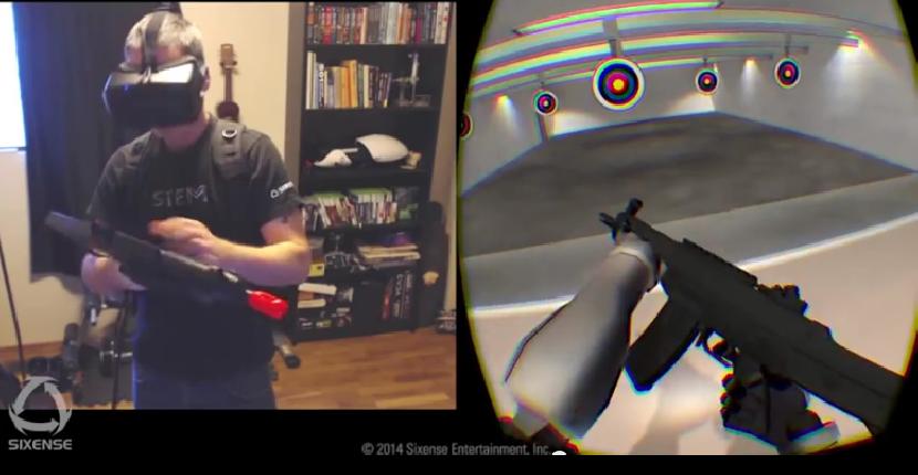 STEM + StrikerVR + Oculus Rift = El sueño de cualquier jugador
