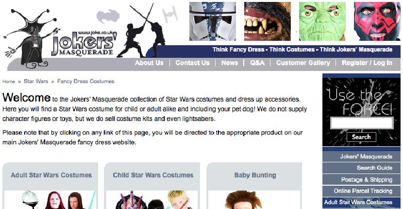 Disney quiere hacerse con el control del dominio starwars.co.uk