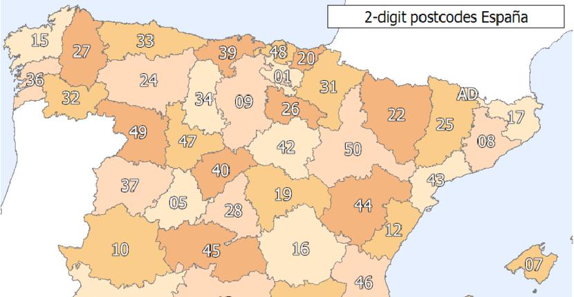 ¿Cómo averiguar la provincia de un código postal? (Madrid)