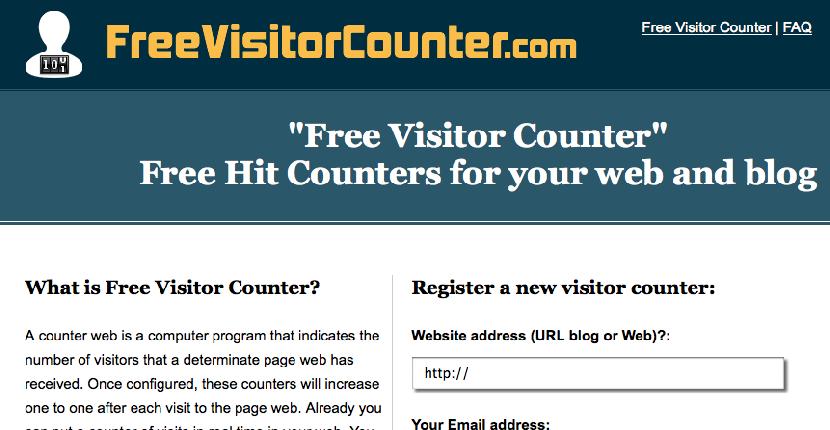 Utiliza un Contador de visitas en inglés para sitios con contenidos en inglés