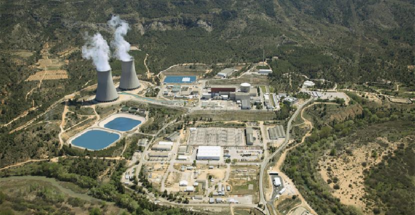 Coordenadas de las Centrales Nucleares en España