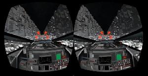 Star Wars VR. Pilota un X-Wing contra la Estrella de la Muerte.