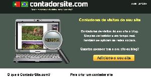 Utiliza un Contador de visitas en portugués para sitios portugueses
